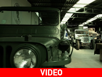 Μία από τις πιο σπάνιες συλλογές στρατιωτικών οχημάτων…